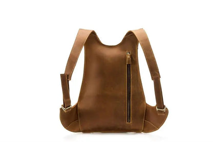 Anti-Theft Leather Shoulder Backpack For Women