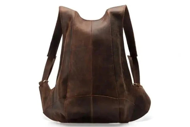 Anti-Theft Leather Shoulder Backpack For Women