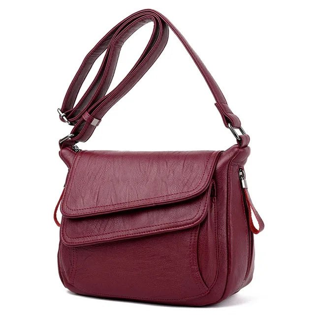 High-Quality Soft Leather Shoulder Bag For Women