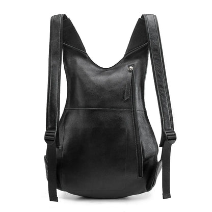 Anti-Theft Leather Shoulder Backpack For Women