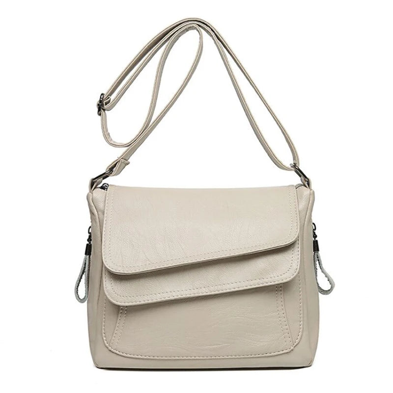 High-Quality Soft Leather Shoulder Bag For Women