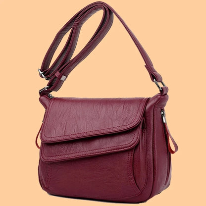 High-Quality Soft Leather Shoulder Bag For Women