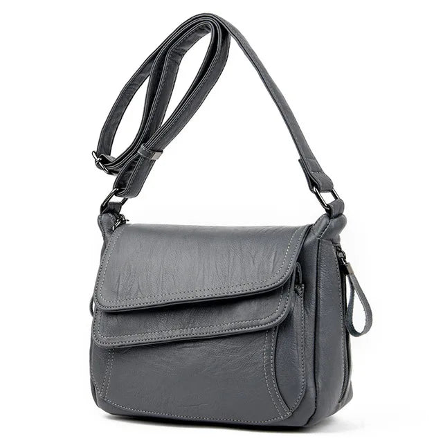 High-Quality Soft Leather Shoulder Bag For Women