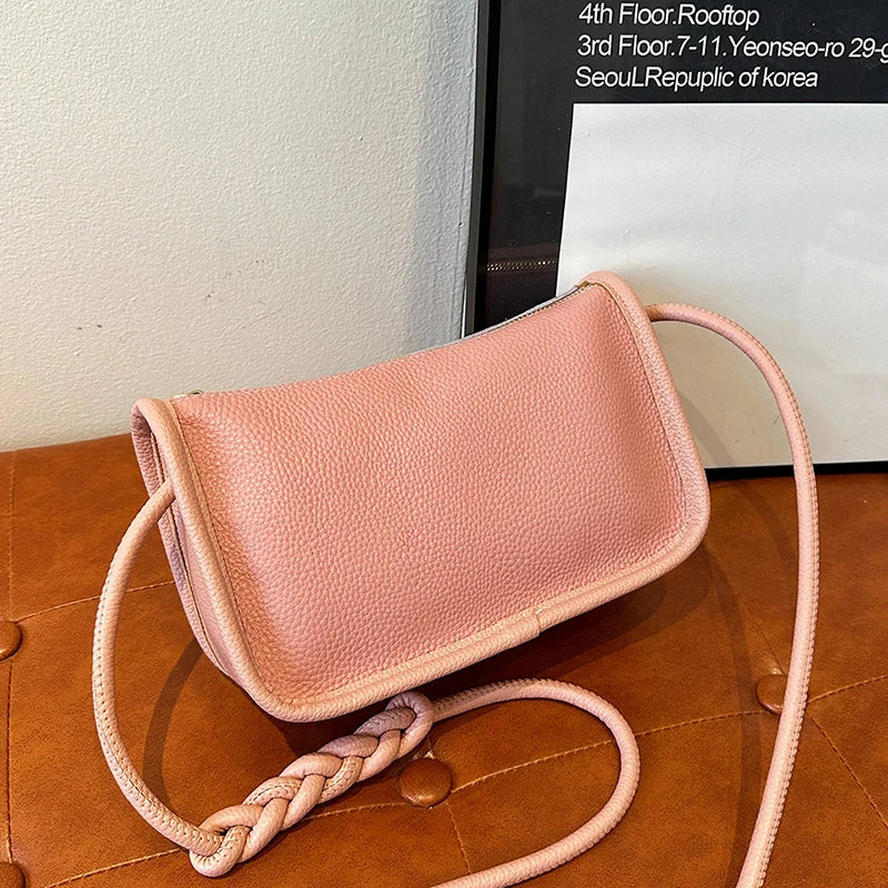 Genuine Leather Crossbody Bags for Women