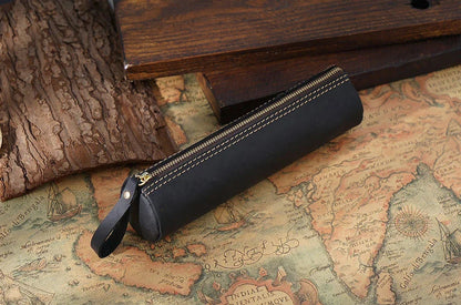 Handmade Genuine Leather Pen Pouch