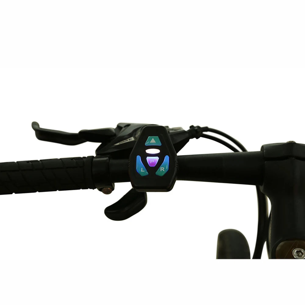 Versatile Bicycle Bag with LED Turn Signal Lights for Cycling Safety | Ideal for Cycling, Hiking & Camping