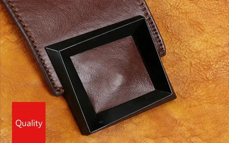 leather closure highlight details such as elegant buckles and refined textures.